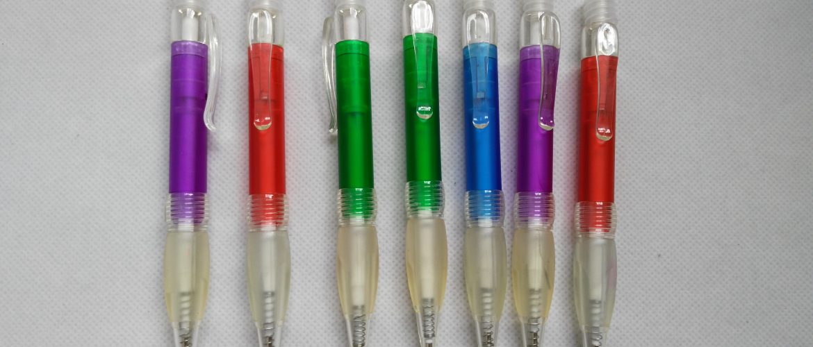 Thick Barrel PVC Grip Ballpoint Pens – Custom Ballpoint Pens China